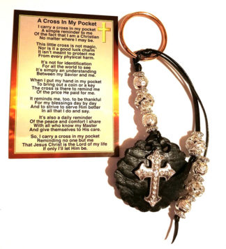 Cross in My Pocket Key Chains